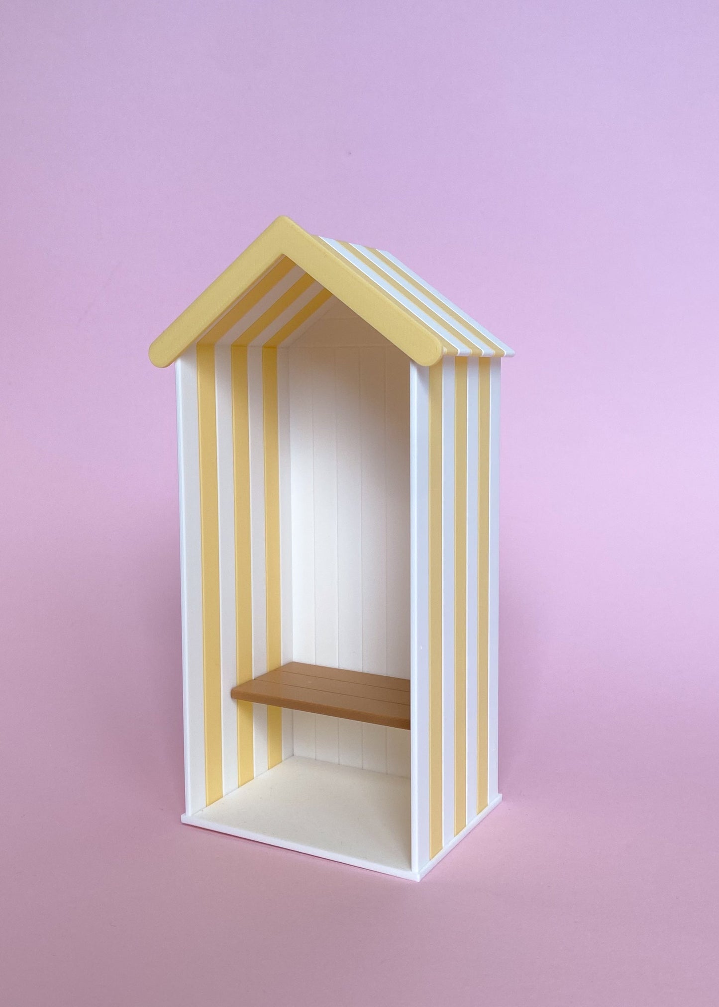 Strandhuisje miniatuur