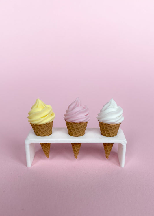 Soft ice cream miniature