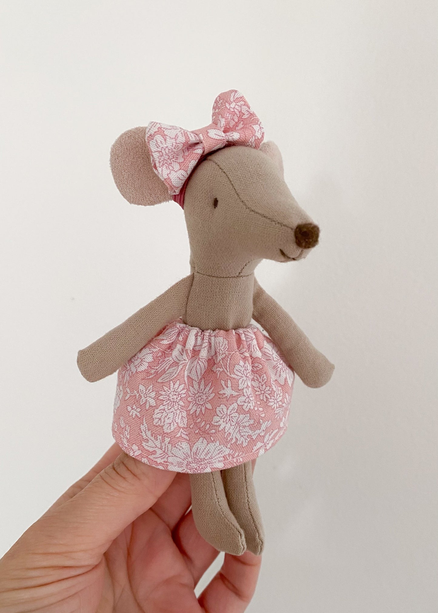 Maileg mouse Liberty Emily Belle Pink skirt