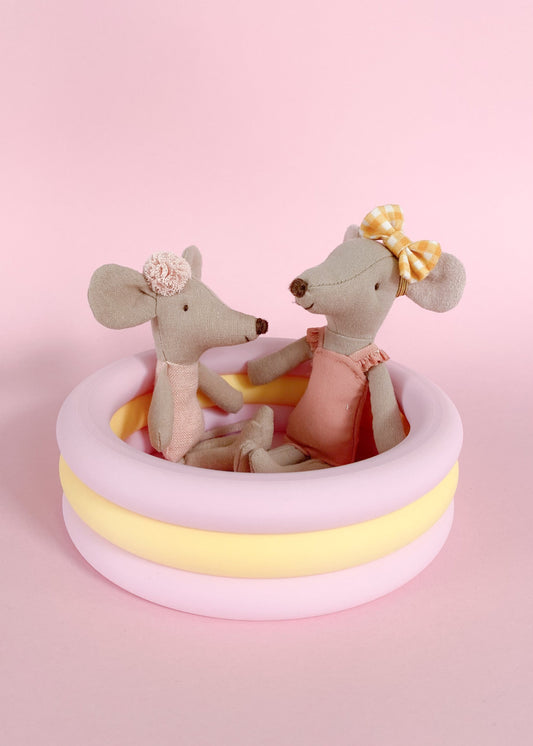 Miniature swimming pool round