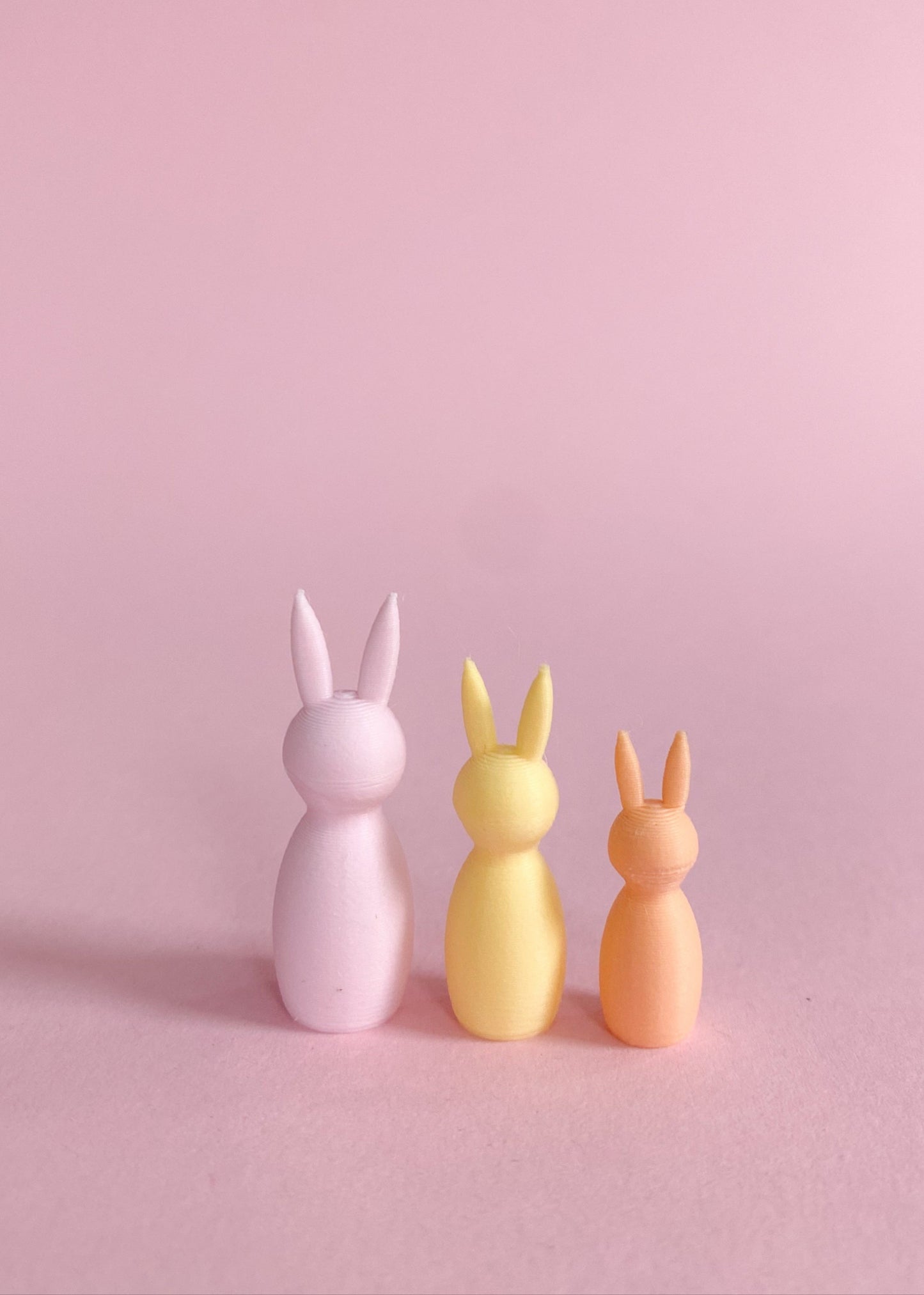 Miniature Bunnies, set of 3