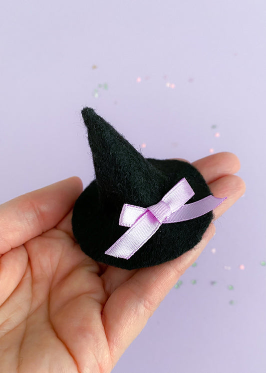 Heksen hoed zwart voor Maileg muis