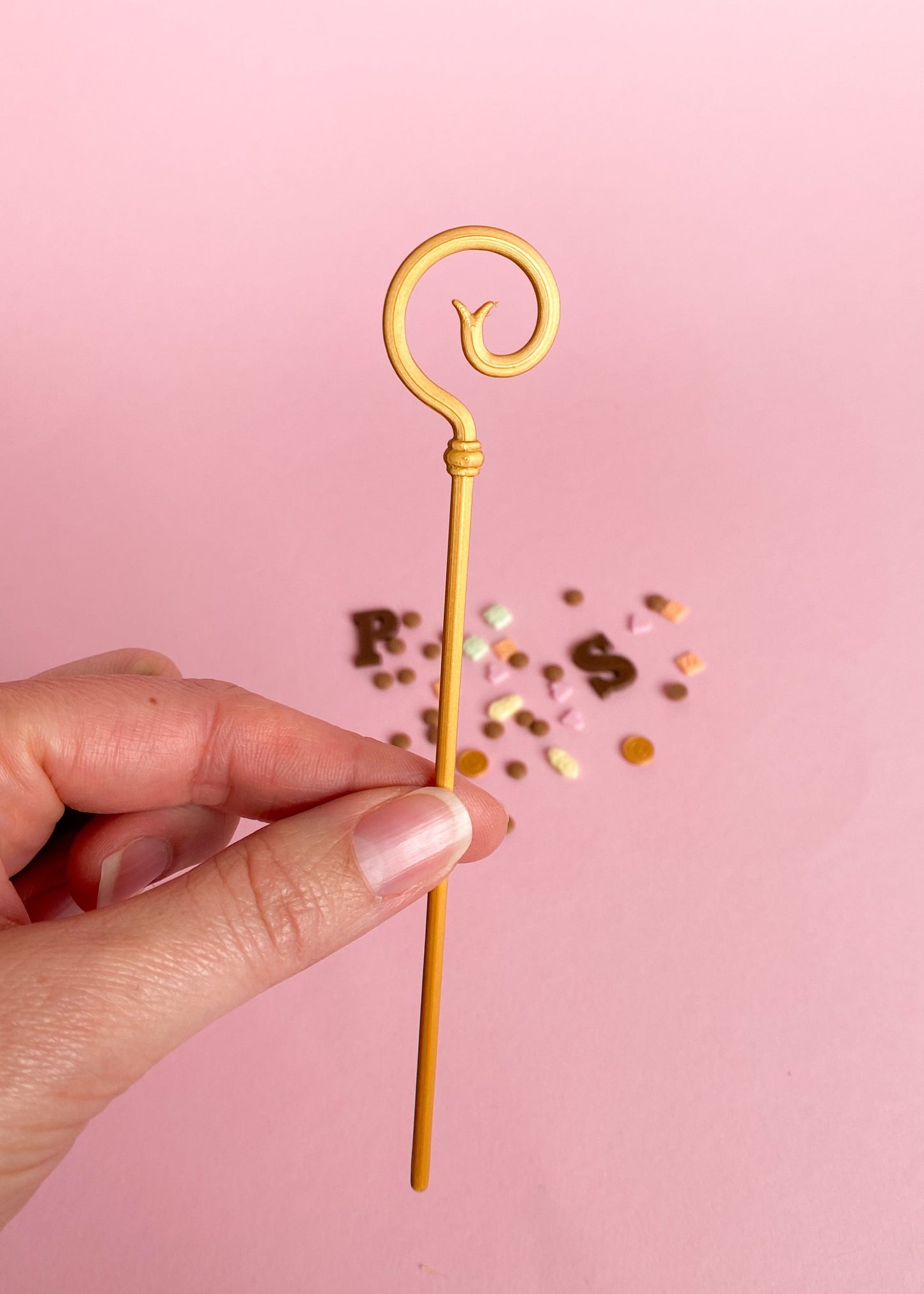 Sinterklaas staff miniature