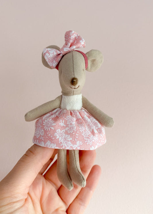 Maileg mouse Liberty Emily Belle Pink skirt