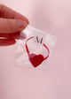Heart-shaped bag miniature