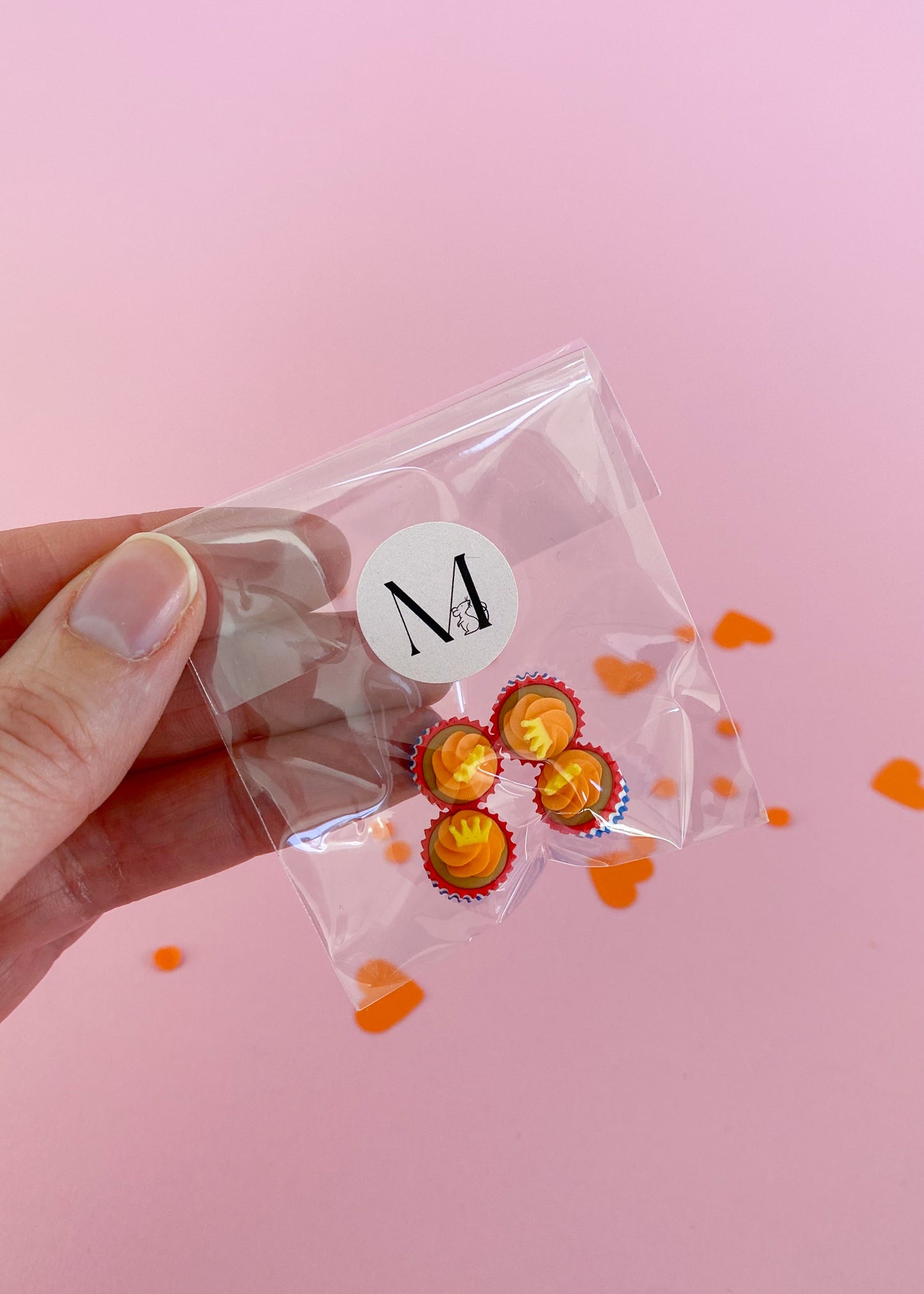 King's Day cupcakes miniature