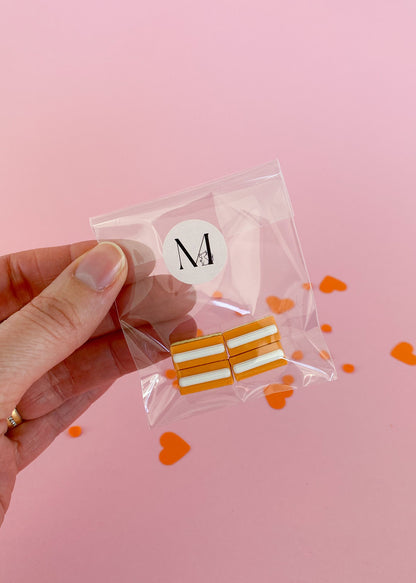 Miniatuur tompoucen oranje