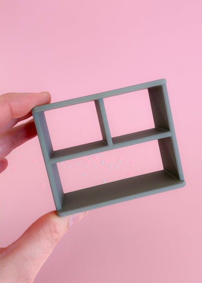 Open miniature cabinet