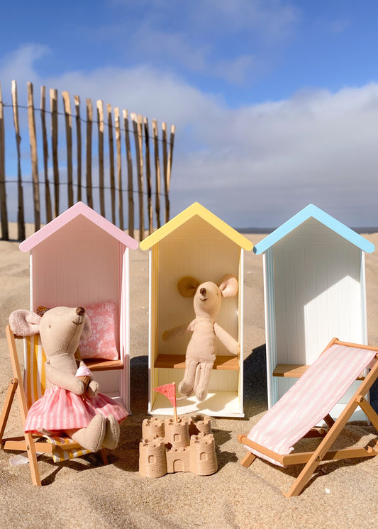 Strandhuisje miniatuur