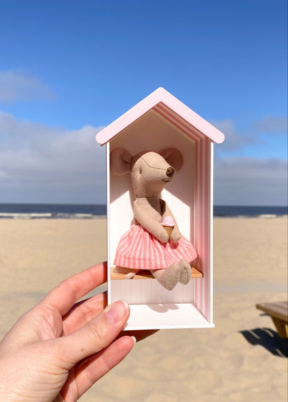 Strandhuisje miniatuur