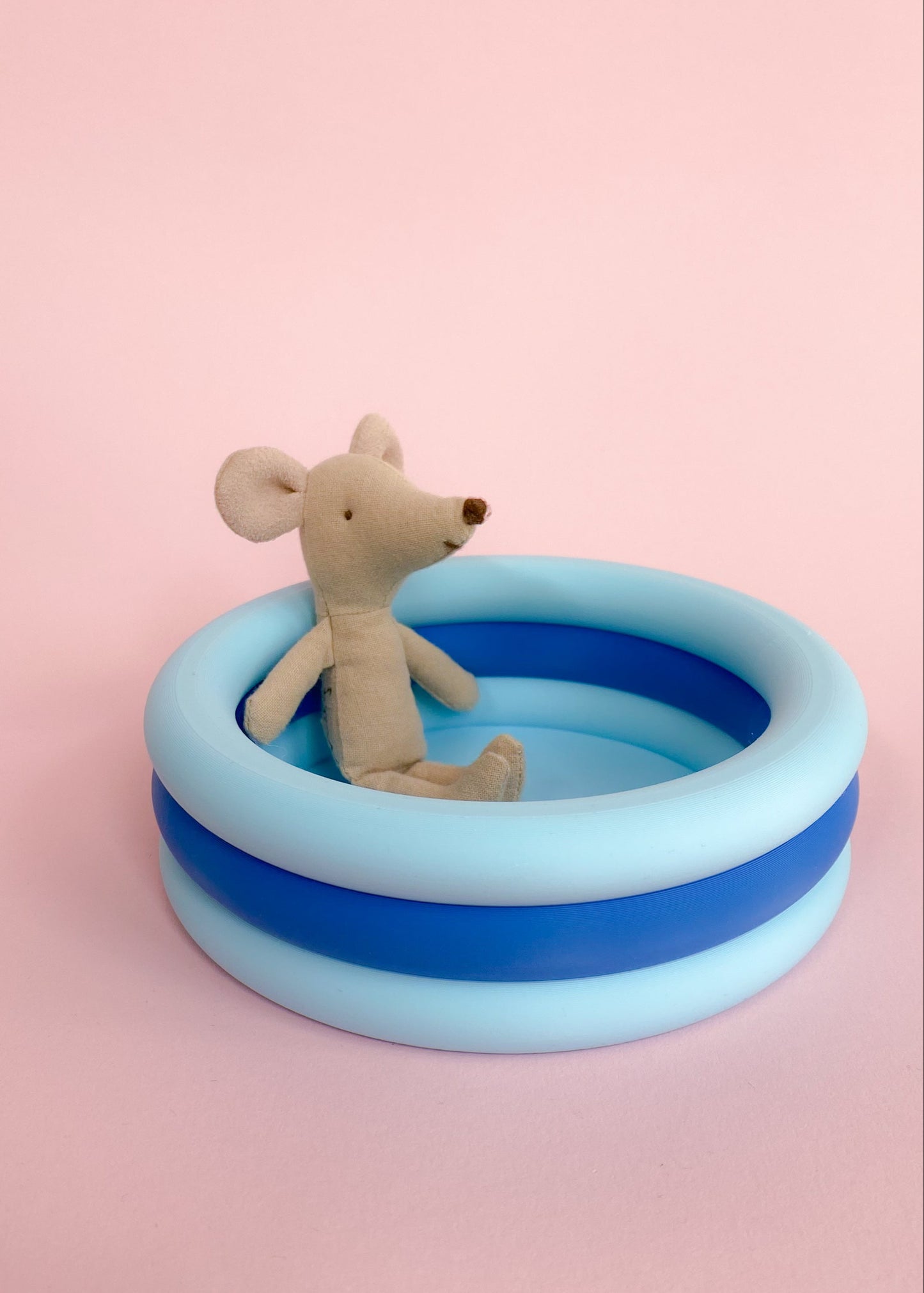 Miniatuur zwembad rond