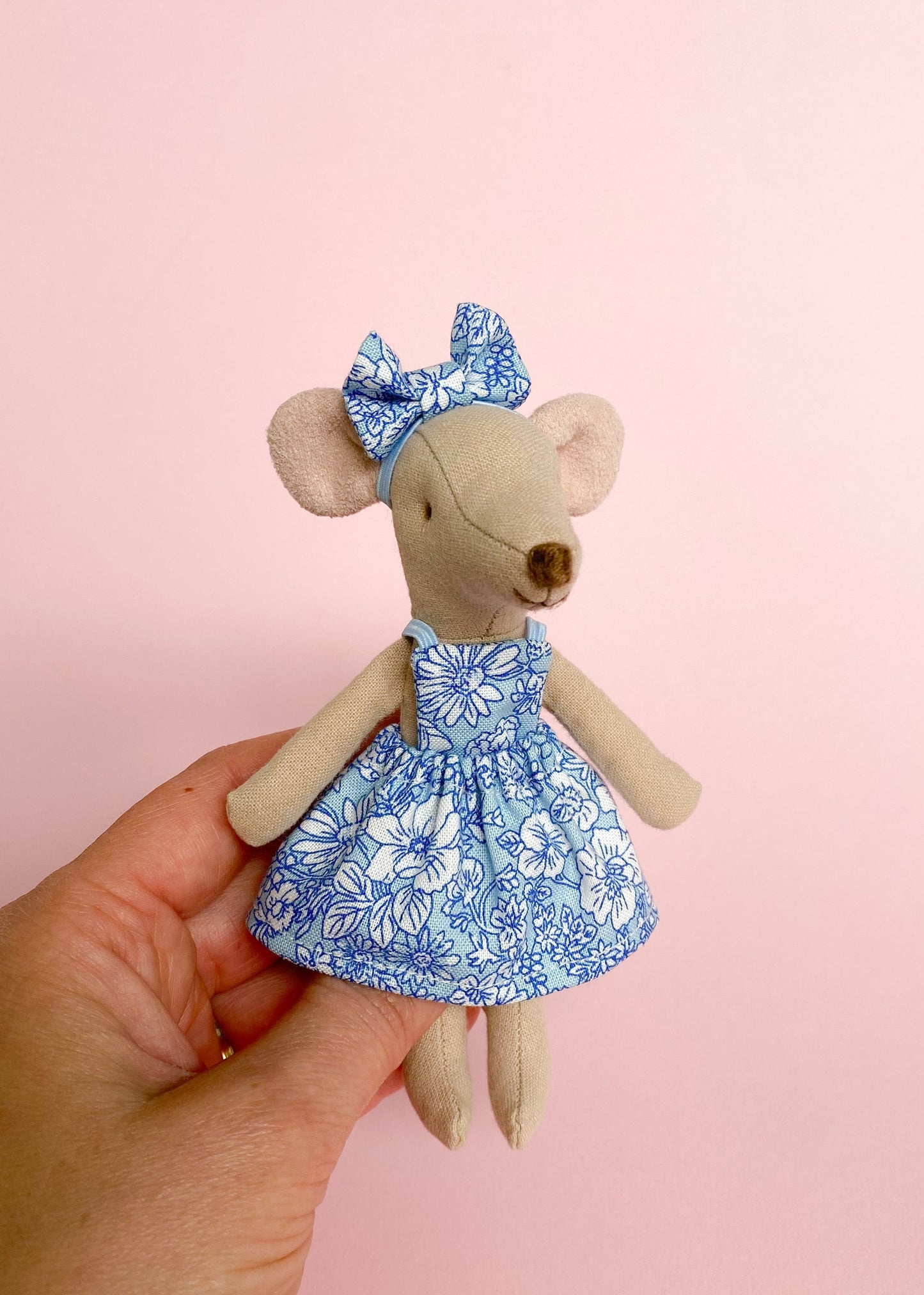 Jurkje Liberty Emily Belle blauw voor Maileg muis