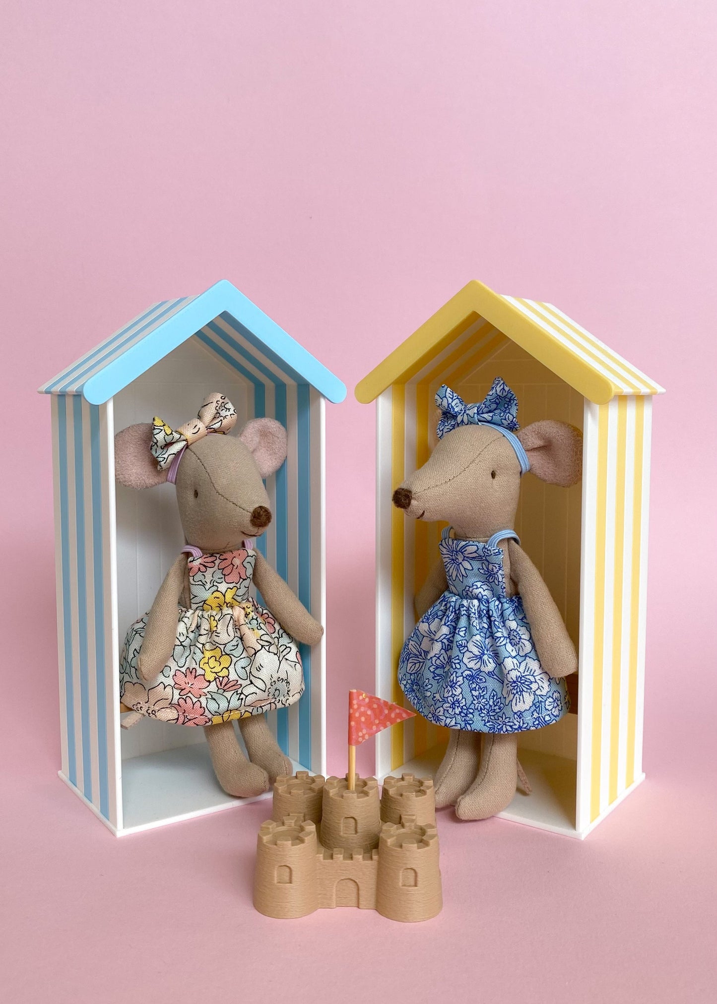 Strandhuisje miniatuur