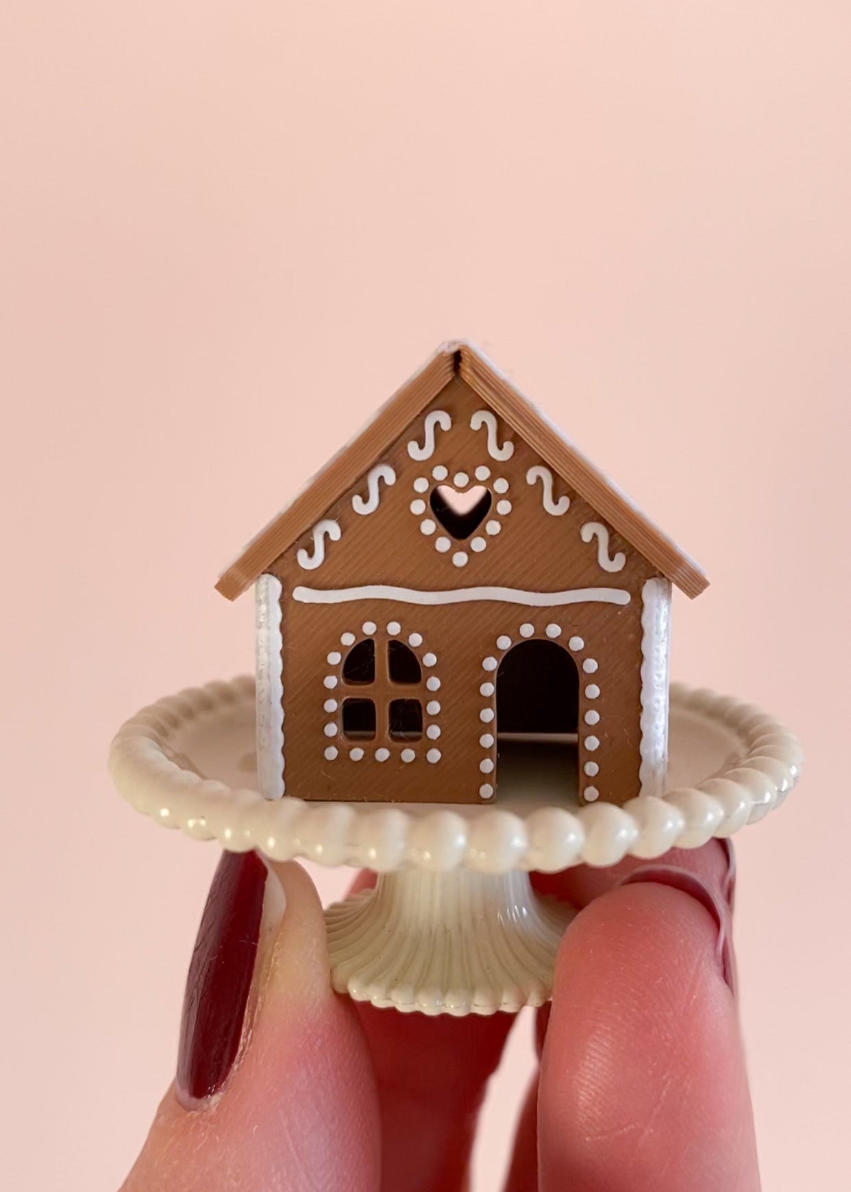 Gingerbread house miniature