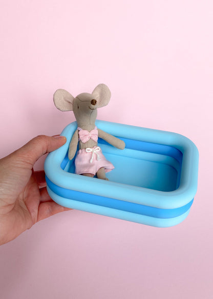 Miniatuur zwembad rechthoek