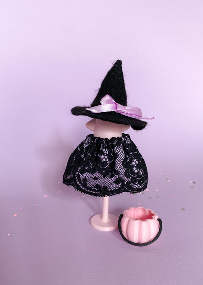 Miniatuur pompoen mandje