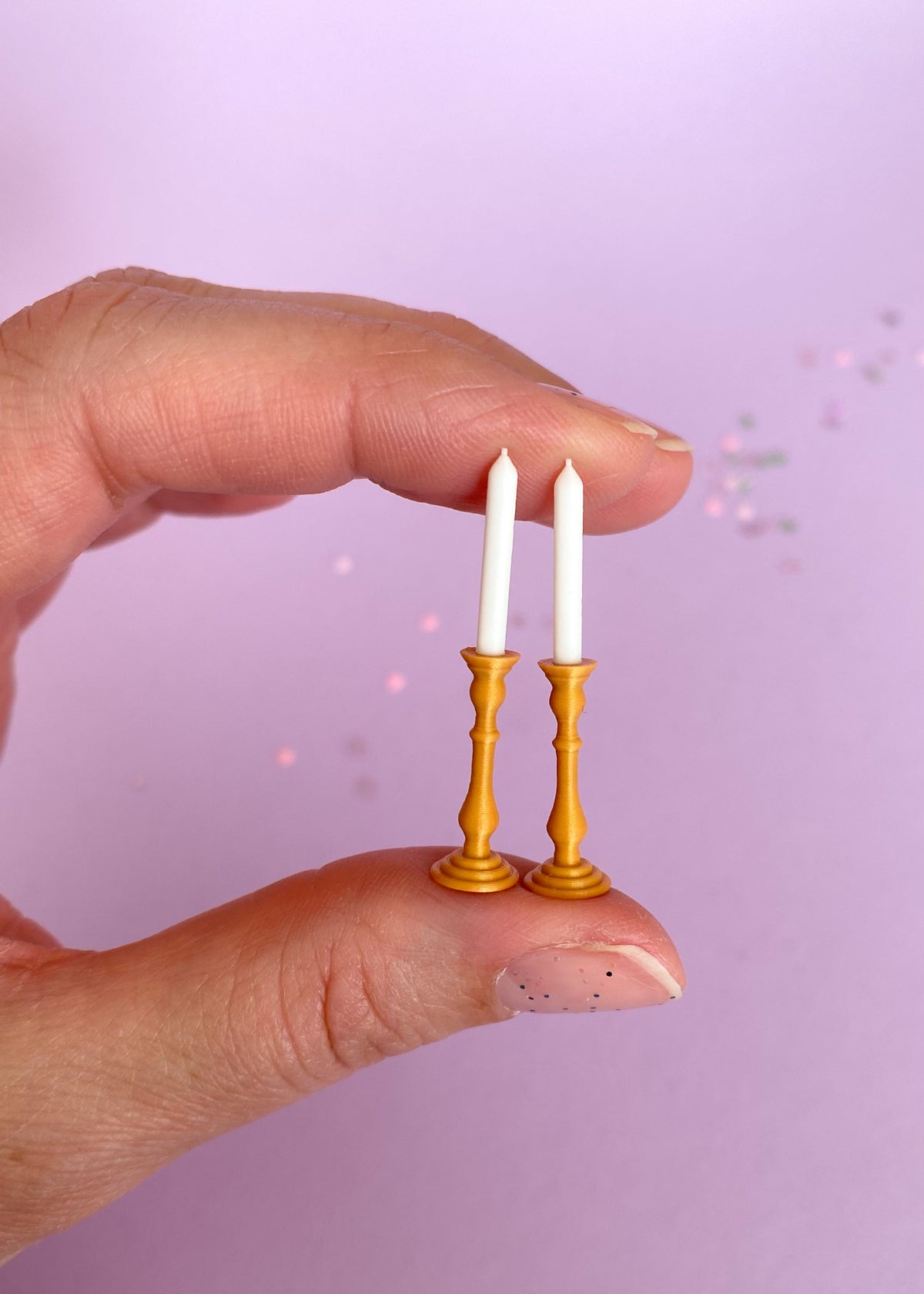 Miniature candle holders