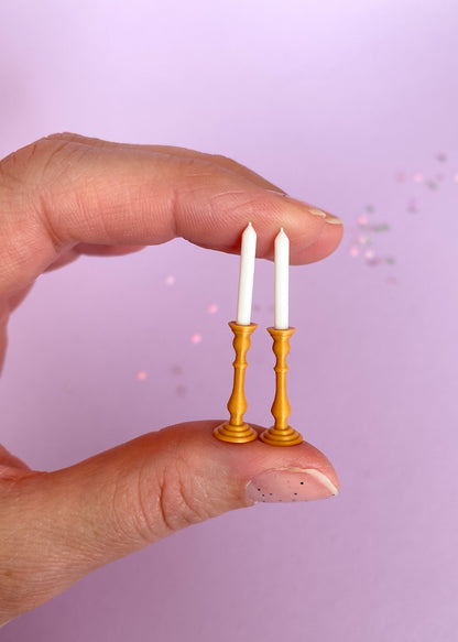 Miniature candle holders