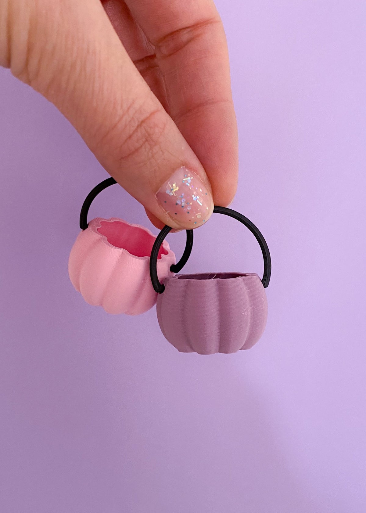 Miniatuur pompoen mandje
