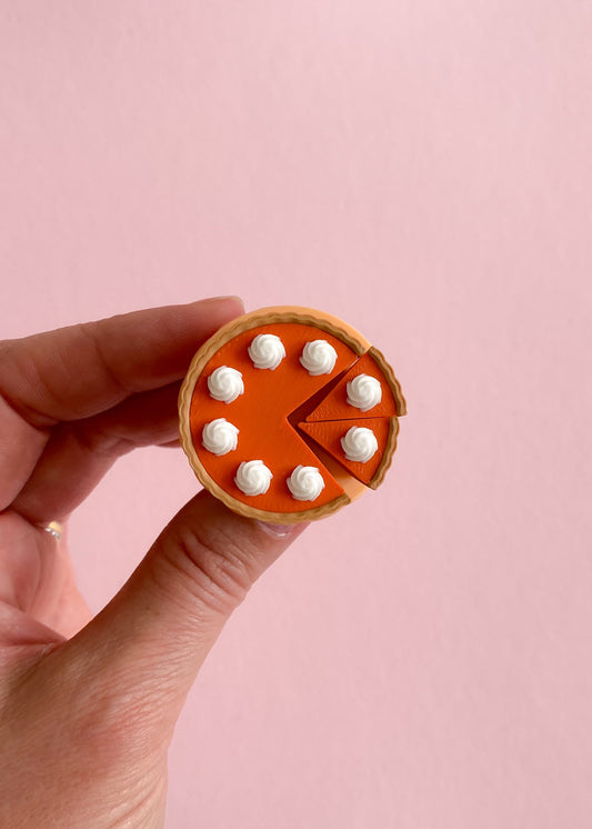 Miniature pumpkin pie