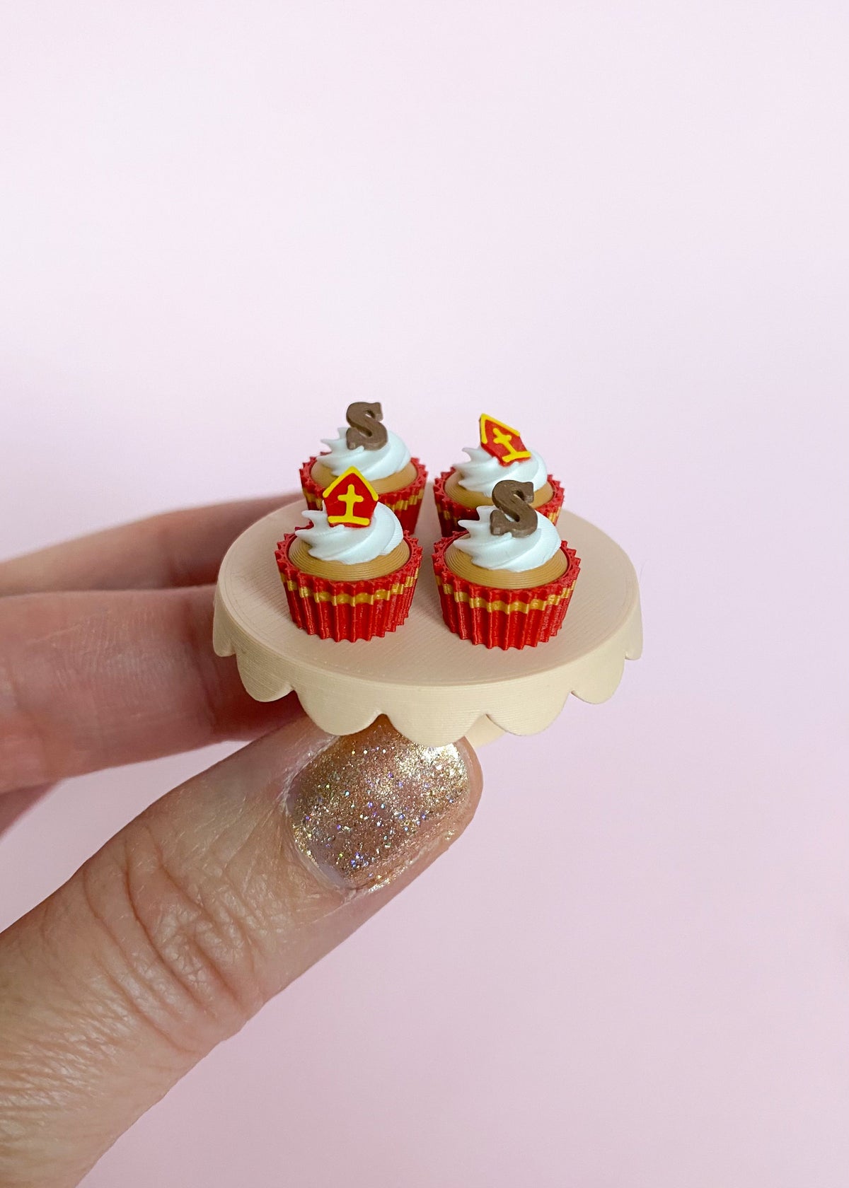 Sinterklaas cupcakes miniatuur