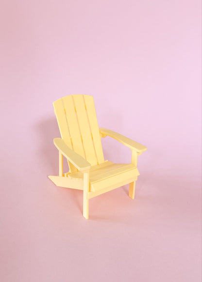 Miniature garden chair