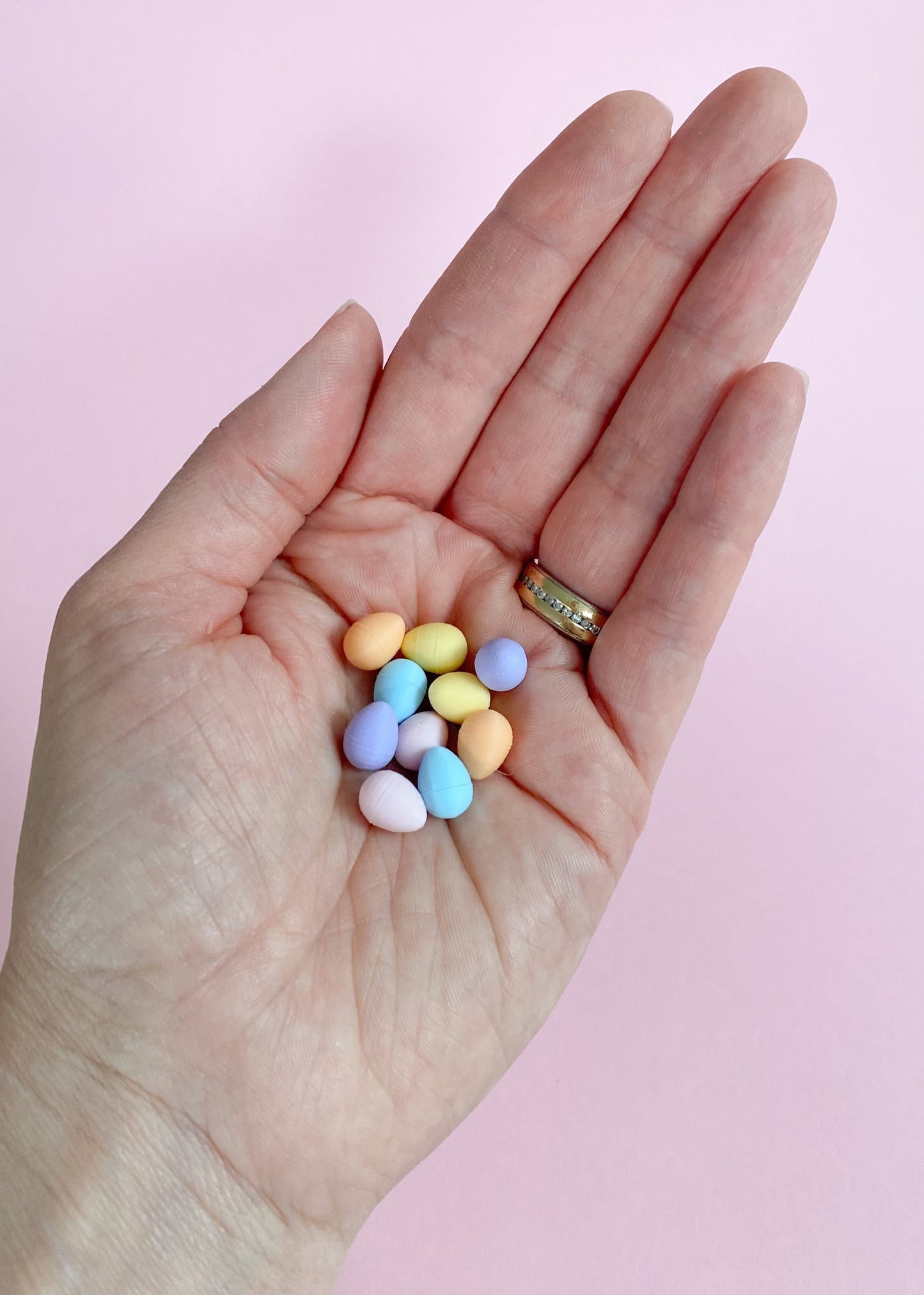 Colorful Miniature Easter Eggs