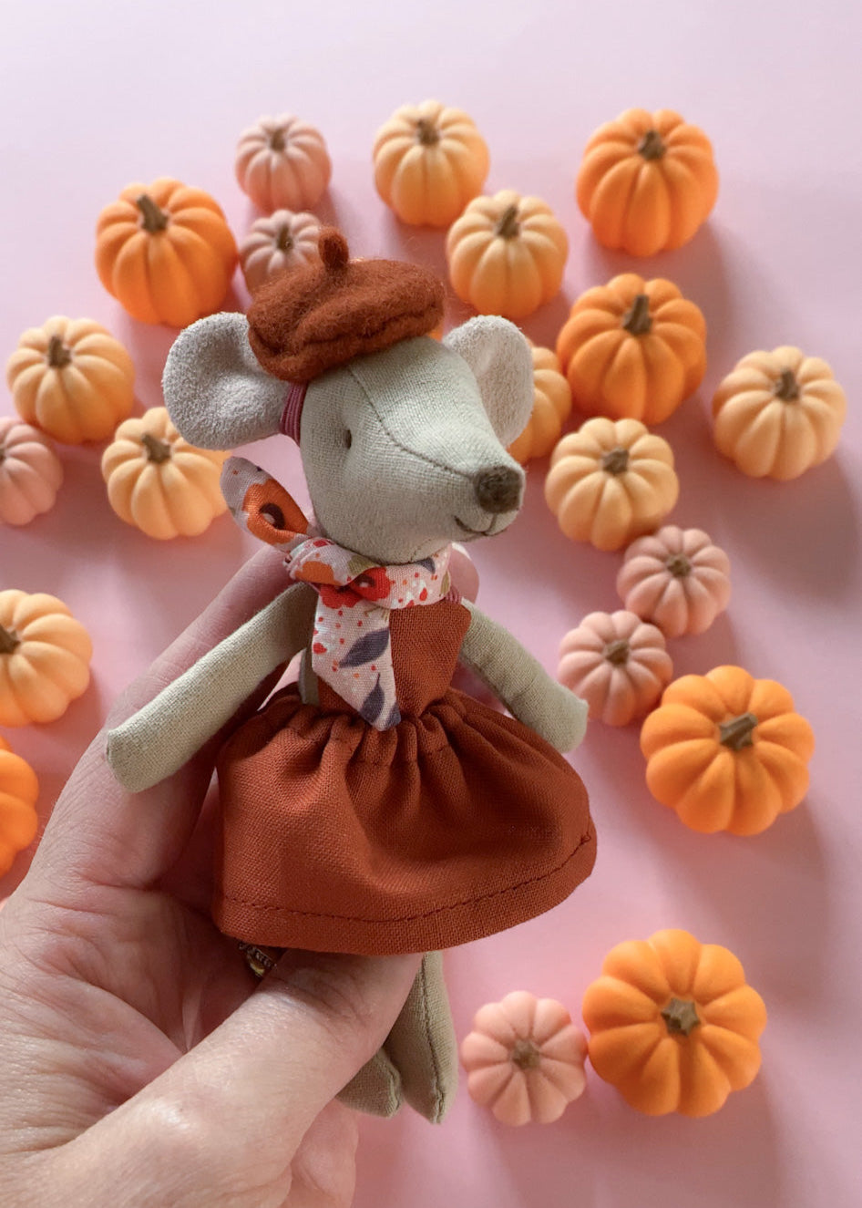 Herfst outfit voor Maileg muis