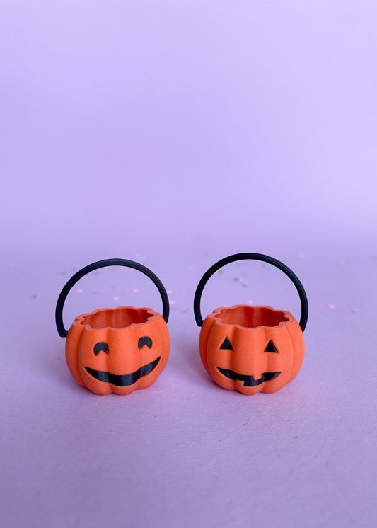 miniatuur pompoenmandje