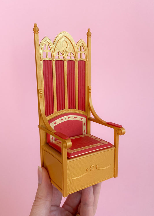Sinterklaas throne miniature