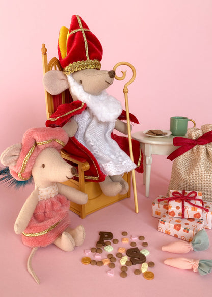 Sinterklaas throne miniature
