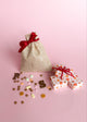 Jute Sinterklaas sack miniature