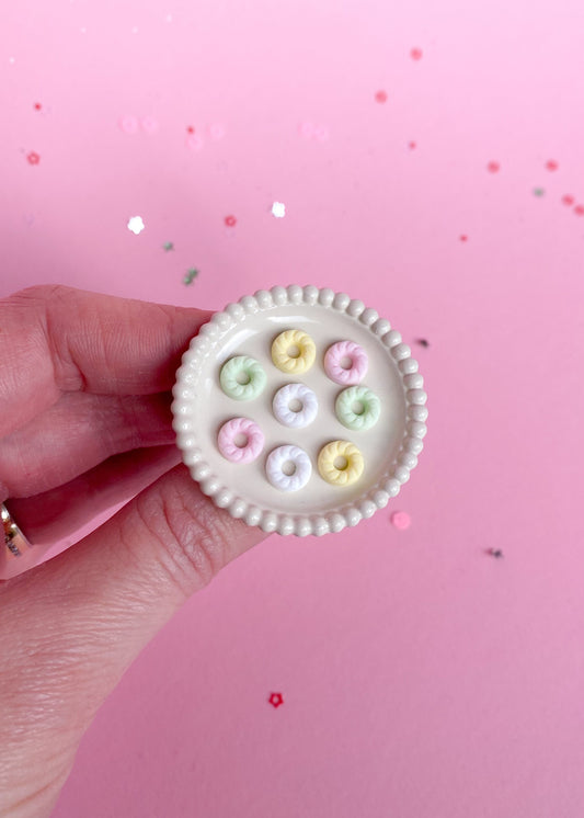 Christmas candy wreaths miniature