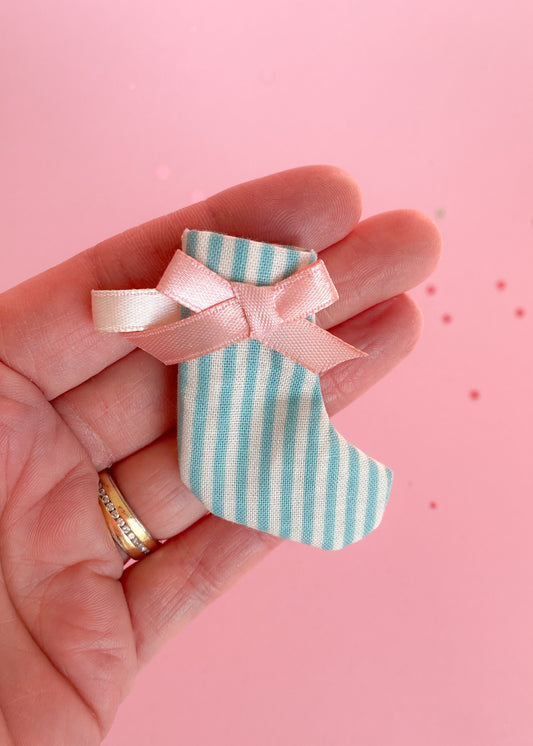 Christmas stocking miniature