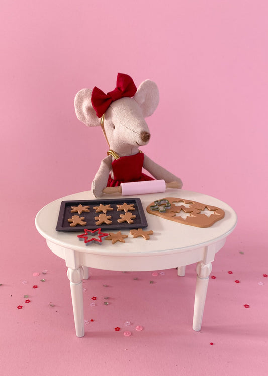 Christmas baking set miniature