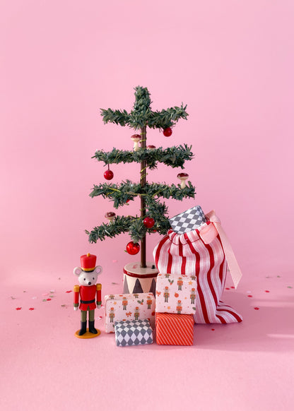 Santa's Christmas sack miniature