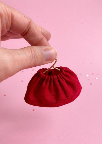Skirt red for Maileg mouse