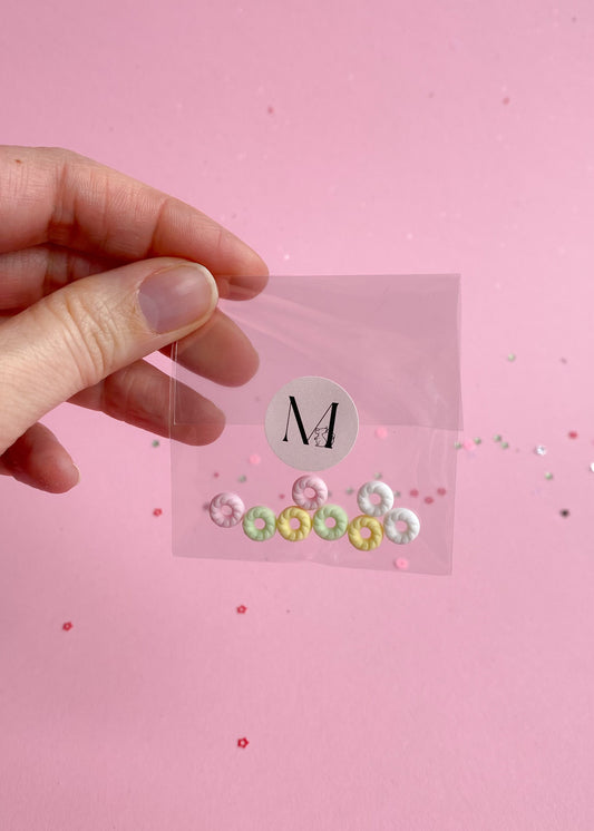 Christmas candy wreaths miniature