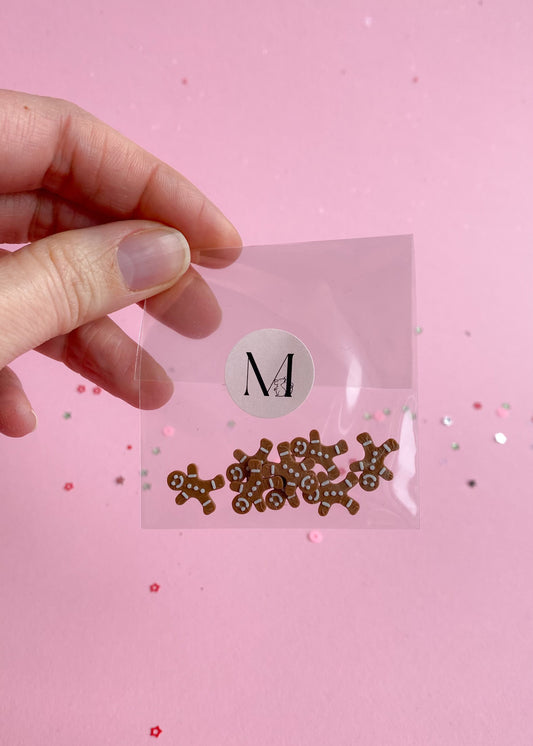 Gingerbread man cookies miniatures