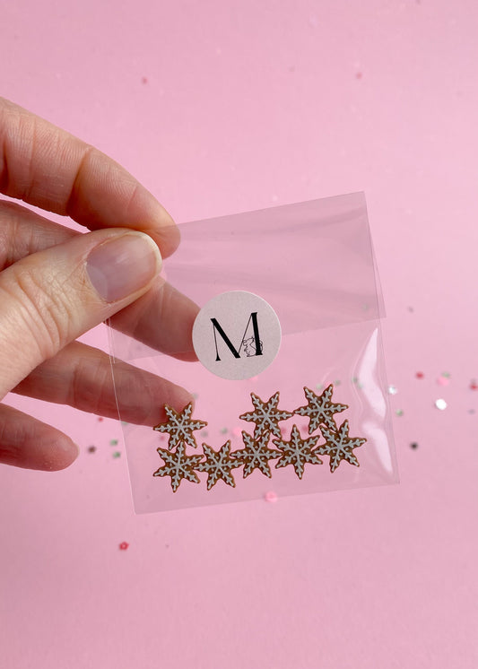 Miniature star cookies
