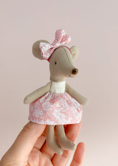 Maileg mouse Liberty Emily Belle Pink skirt